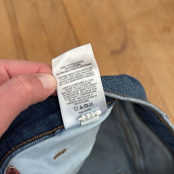 Express Slim Ankle Super High Rise Jeans - Picture 6 of 10